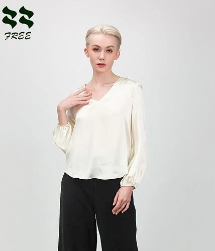 Women's Silk Linen Straight Pant  front detail